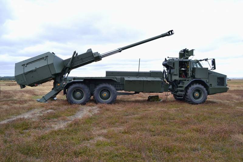 Opt tunuri autopropulsate suedez Archer au sosit în Ucraina