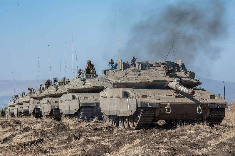 IDF 기갑 및 공병 부대가 가자 지구 남부를 습격했습니다.