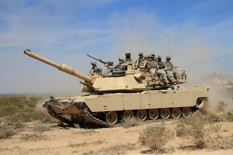 È stata pubblicata la prima foto del carro armato americano M1A1 Abrams dall'Ucraina