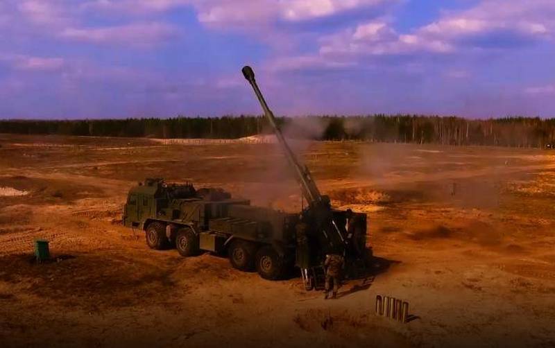 Новейшая 152-мм САУ 2С43 «Мальва» подтвердила свою эффективность в зоне спецоперации