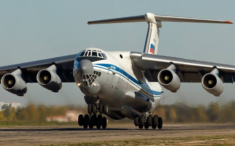 Loro pesawat saka Kamentrian Situasi Darurat Rusia ngirim bantuan kamanungsan kanggo warga Jalur Gaza
