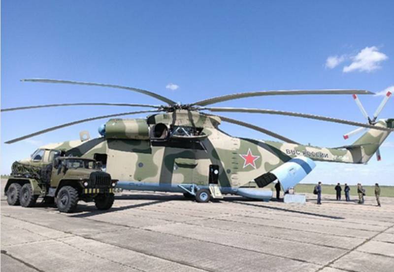 Российская армия получит «летающие операционные» на базе тяжёлых вертолётов Ми-26