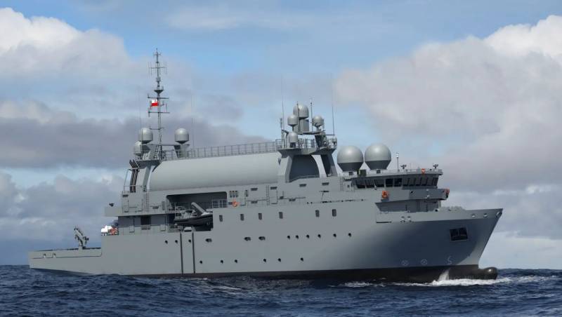 «Радиоэлектронный слух НАТО на Балтике»: Польша заложила второй корабль разведки проекта 107 Delfin