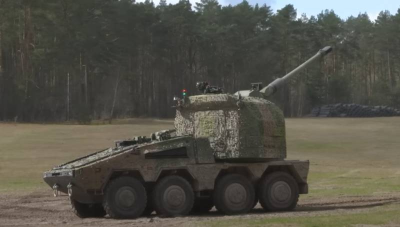 “Capable of shooting while moving”: The Ukrainian Armed Forces are awaiting deliveries of the RCH 155 self-propelled gun
