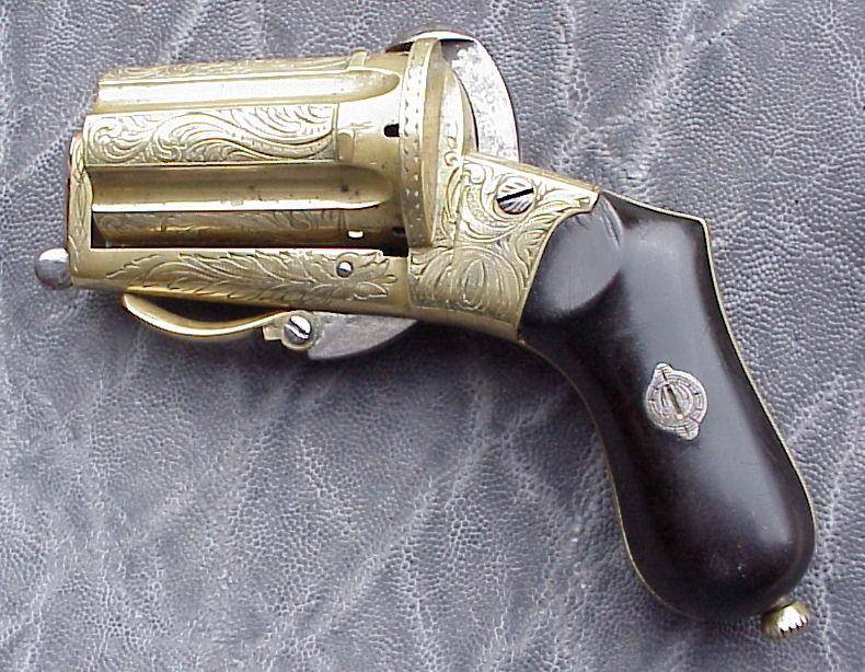 Verzierte Revolver
