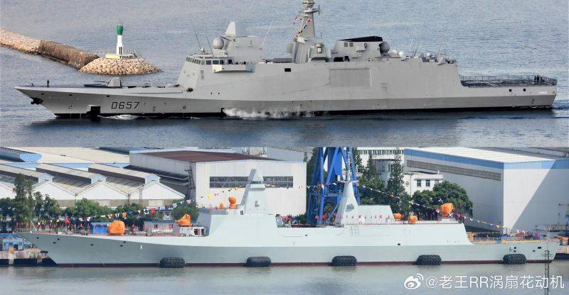 Chinees Type 54B: niet langer helemaal fregatten