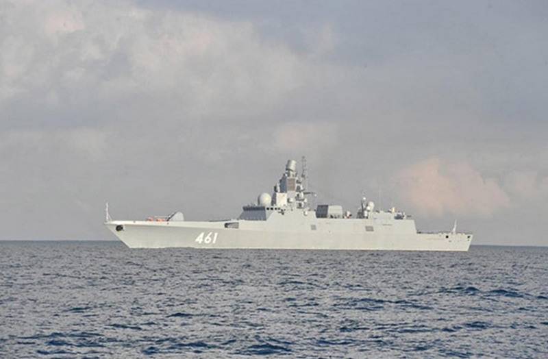 Fregata Admirál Kasatonov se po plánované údržbě vrátila do služby v Severní flotile