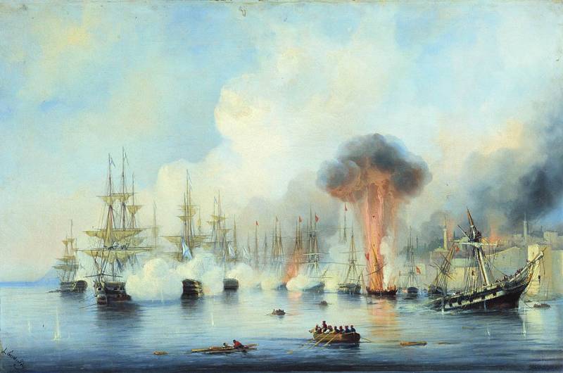 "Hurraa, Nakhimov!" Turkin laivueen tuhoutuminen Sinopin taistelussa