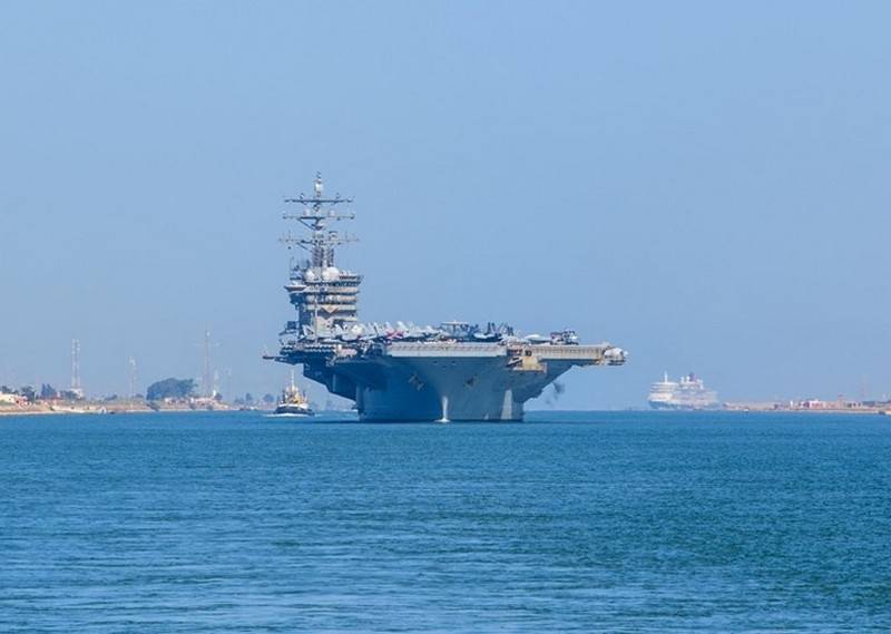 Al doilea grup de portavion al Marinei SUA, condus de portavionul USS Dwight D. Eisenhower (CVN-69), a sosit în Orientul Mijlociu