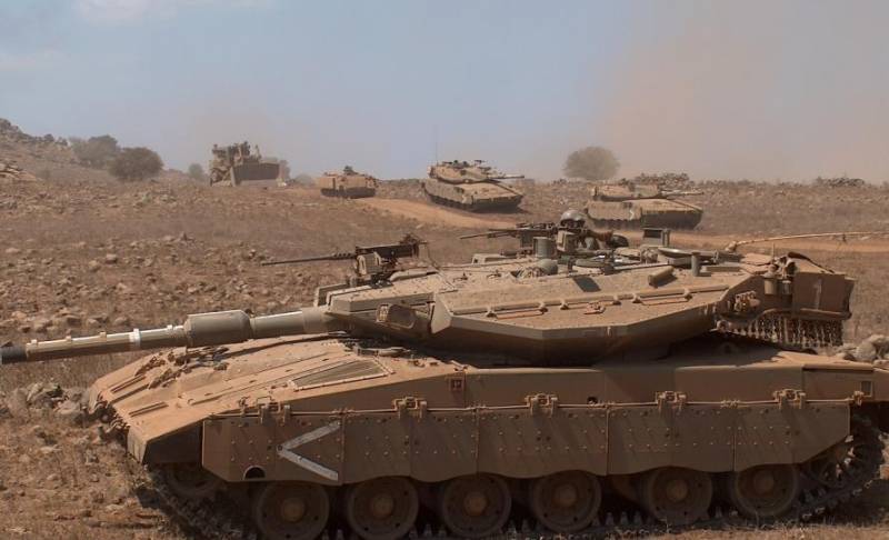 Hamas' military wing said it had destroyed two Israeli tanks in the Beit Hanoun area in the north-east of the Gaza Strip.