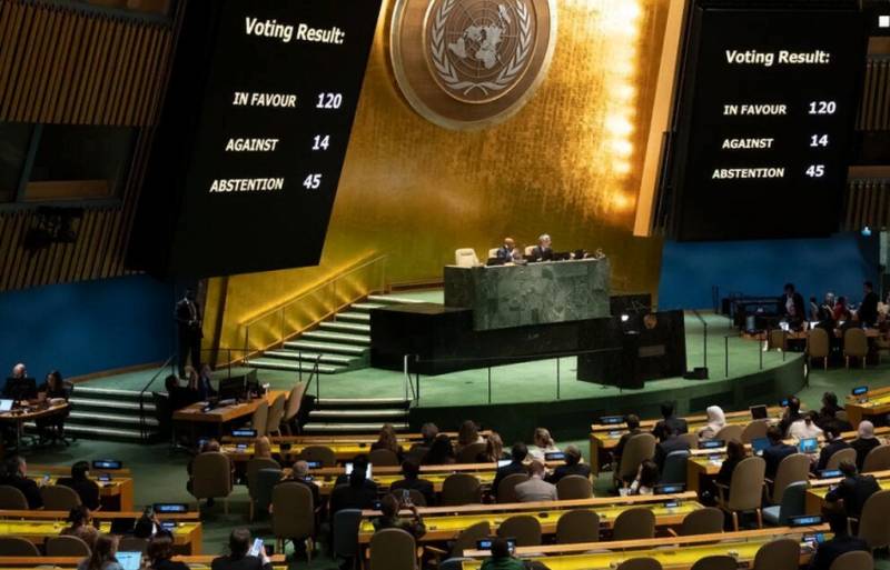 Surat kabar Belanda: Saat memberikan suara di Majelis Umum PBB tentang perang Palestina-Israel, negara-negara Arab “memeras” orang Eropa dengan Ukraina
