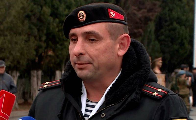 В Севастополе простились с начальником штаба 810-й отдельной бригады морской пехоты Яном Сухановым
