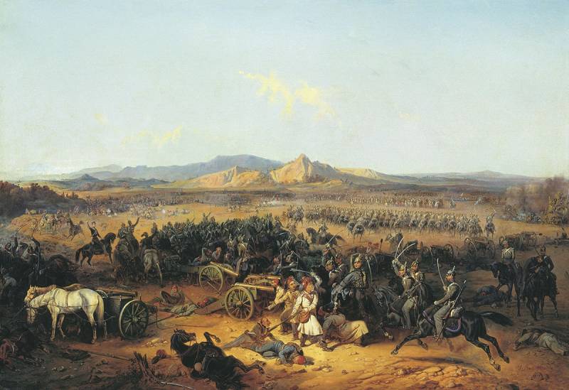Wie Bebutov die türkische Armee in der Schlacht von Baschkadyklar vernichtete