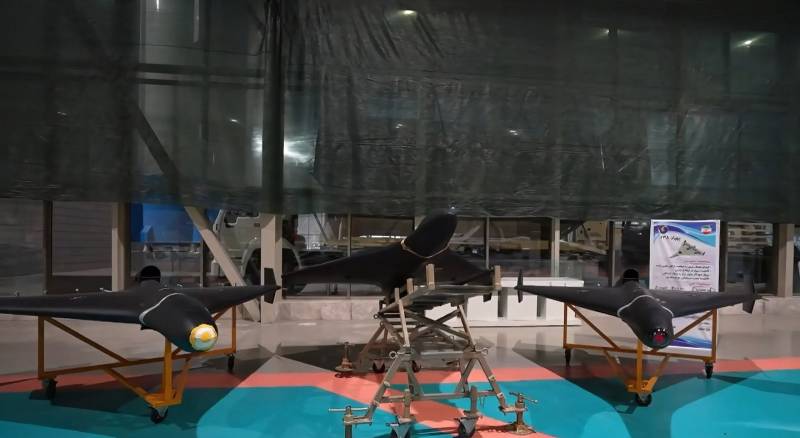 Irán presentó el UAV jet Shahed-238
