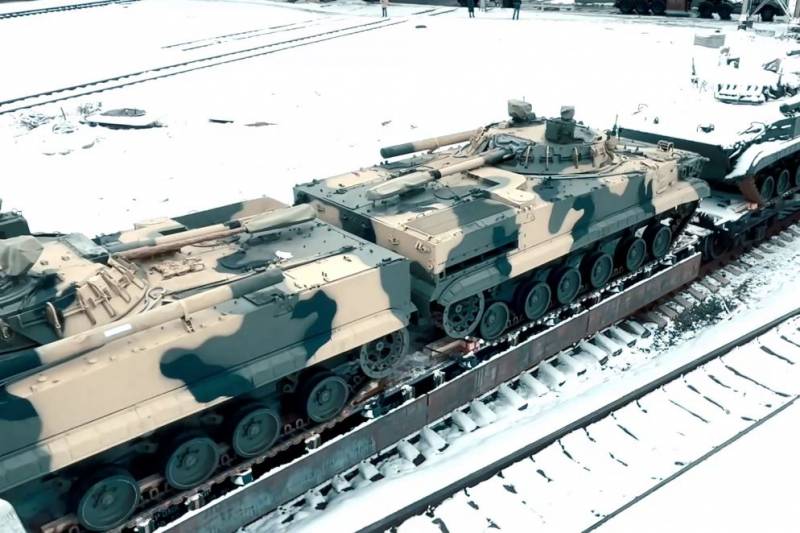 Kurganmashzavod voorzag het leger van een nieuwe partij nieuwe BMP-3 infanteriegevechtsvoertuigen