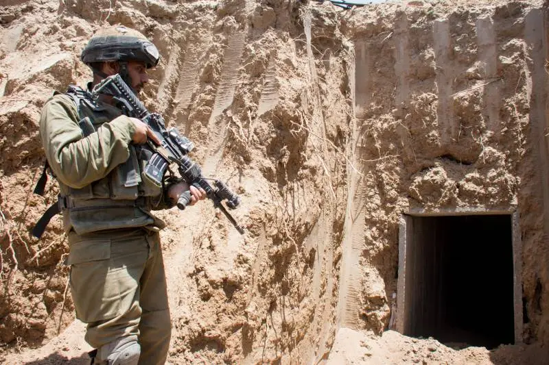 WSJ: Израиль установил систему насосов для затопления системы тоннелей под сектором Газа