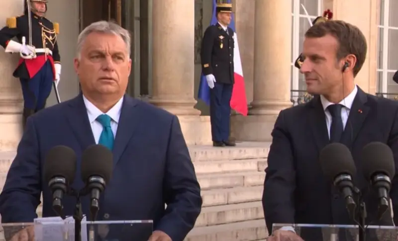 Pers Prancis: Macron kembali gagal meyakinkan Orban untuk mendukung aksesi Ukraina ke UE