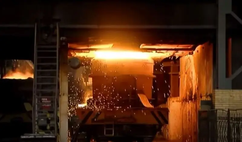 La produzione è stata avviata nello stabilimento metallurgico Ilyich a Mariupol