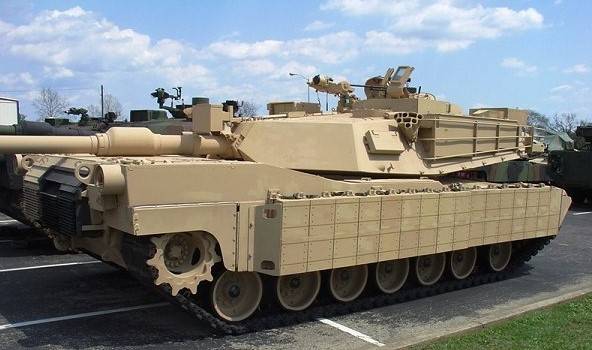 M1A1SA con protezione dinamica