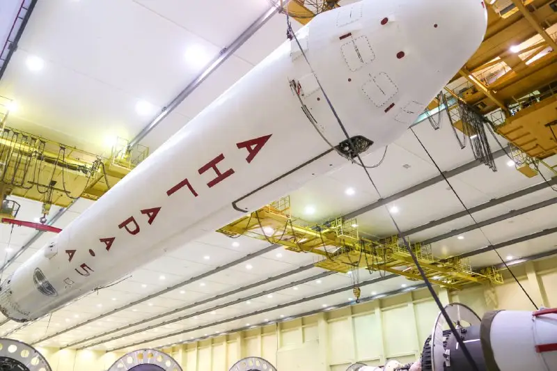Первая тяжёлая ракета-носитель «Ангара-А5» отправлена для испытаний на космодром «Восточный»
