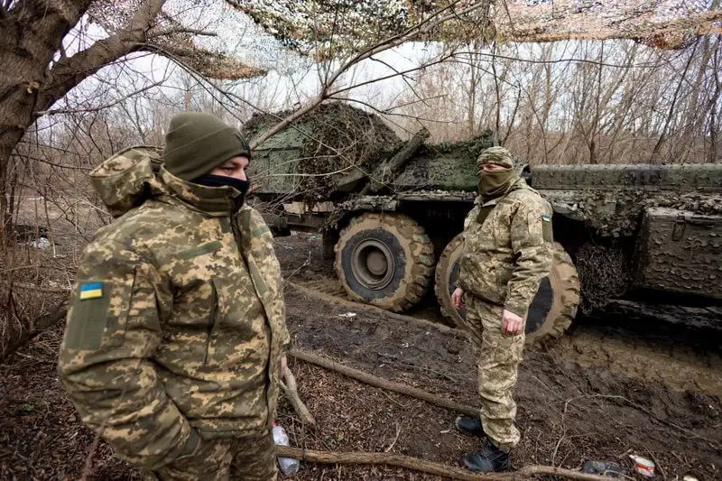 Swedish self-propelled guns Archer in Ukraine