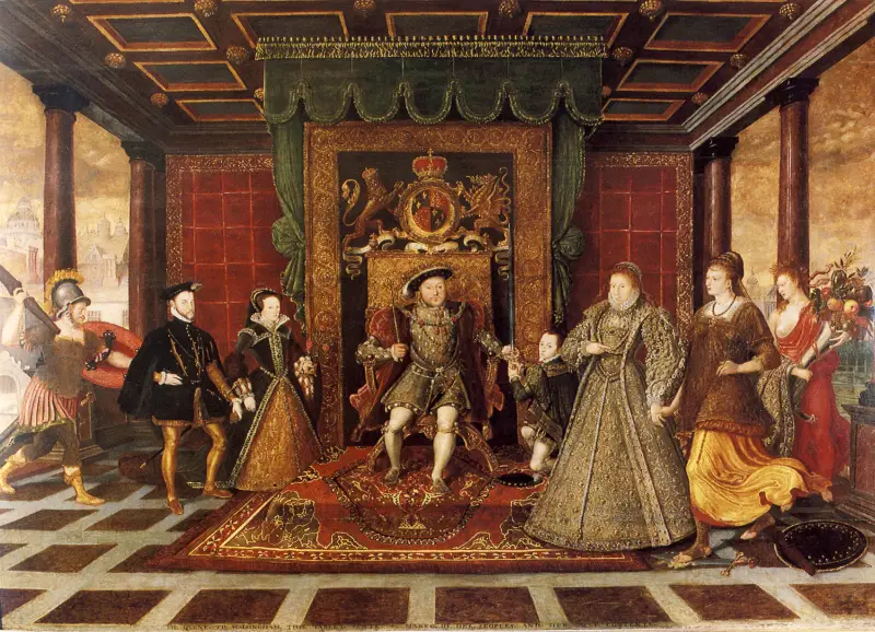 Familia de Enrique VIII