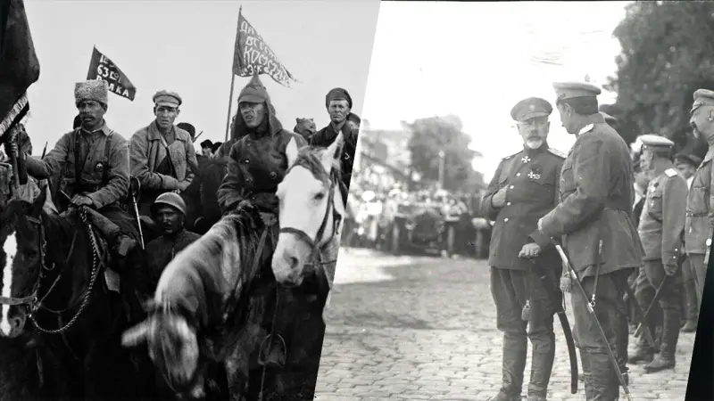 Russische Offiziere auf den Schlachtfeldern des Bürgerkriegs: Oberst Wassili Kotomin, ein Weißgardist, der von seinem eigenen Volk missverstanden wurde
