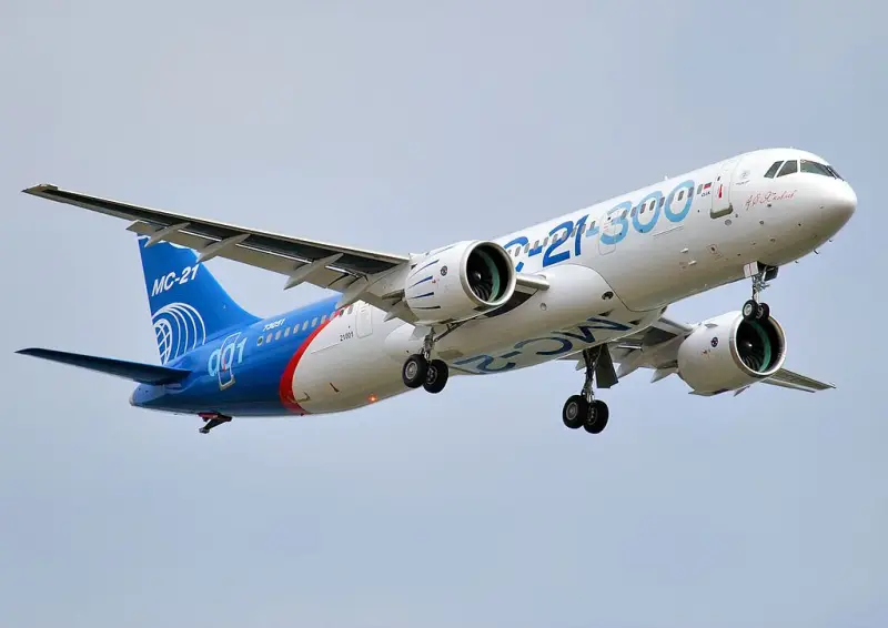 Новый российский самолёт МС-21 допущен для перевозки 211 пассажиров