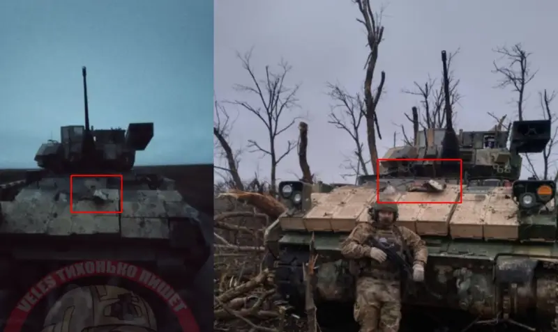 Первая трофейная боевая машина пехоты M2A2 ODS Bradley доставлена в тыл российских войск