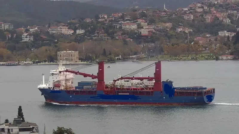 Французское судно со сторожевыми катерами FPB 98 MKI для Украины прибыло в румынский порт