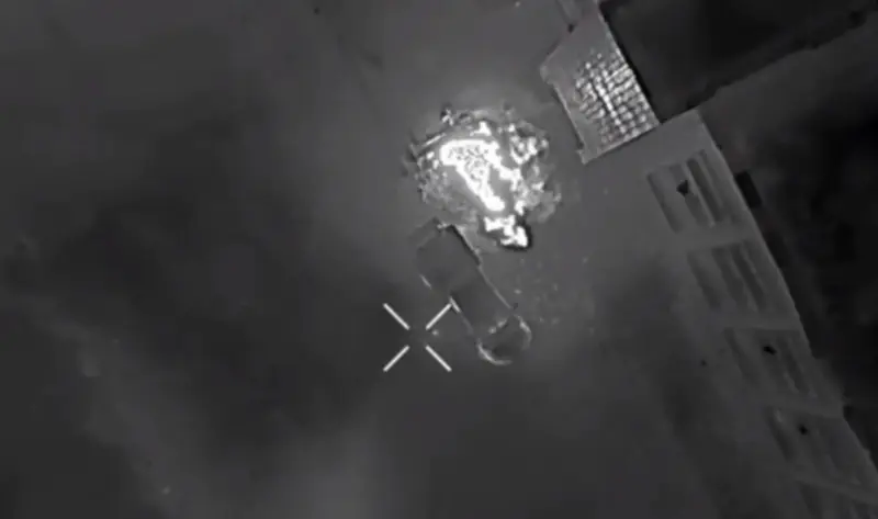 Footage has emerged of the destruction of a Ukrainian Armed Forces ...