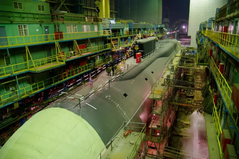 Названа новая дата спуска на воду атомного подводного ракетоносца проекта «Борей-А» «Князь Пожарский»