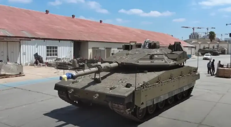 Израиль установит барражирующие боеприпасы на новые танки Merkava IV