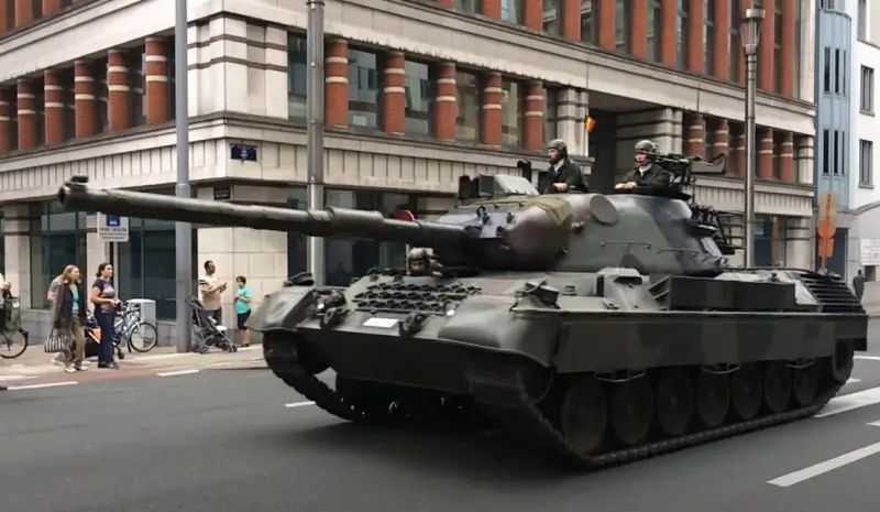 В ВСУ 59-ю бригаду вооружили танками Leopard 1A5 бельгийской армии