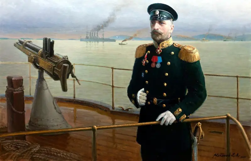 Uniforms of officers of the Russian fleet during the Russo-Japanese War
