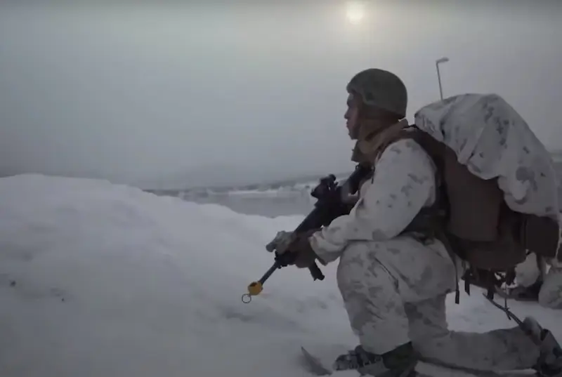 Американские сапёры проходят обучение в условиях Арктики