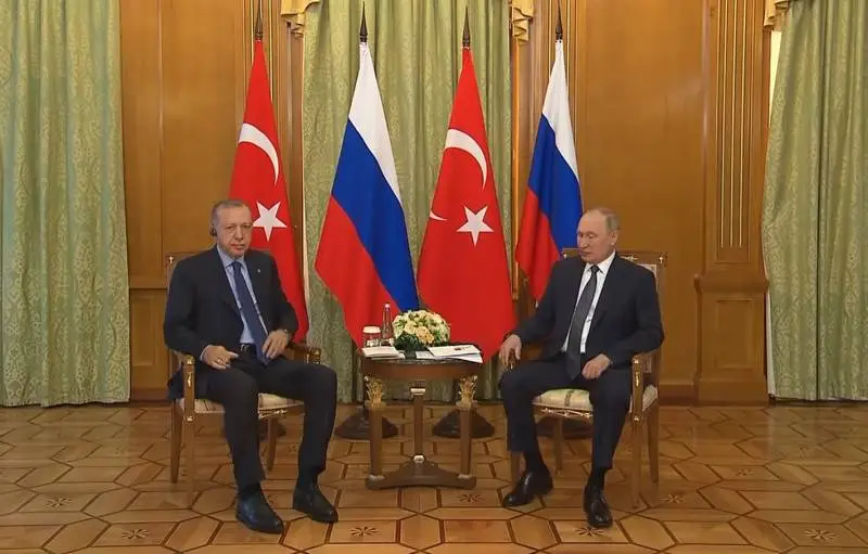 Турецкие власти заявили о возможности проведения в ближайшее время переговоров Эрдогана с российским президентом Путиным