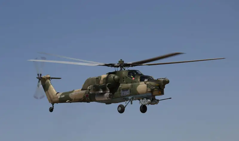 Американское СМИ: ВСУ несут большие потери из-за активного использования ВС РФ вертолетов Ми-28Н