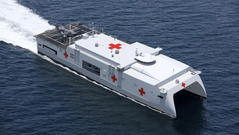 Navi ospedale EMS per la Marina degli Stati Uniti