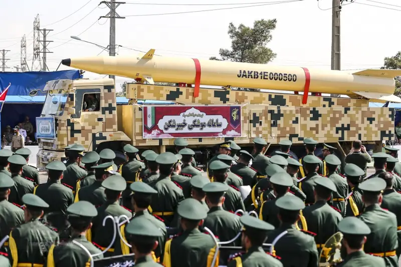 Иранские баллистические ракеты средней дальности «Хайбер Шекан». Демонстрация силы