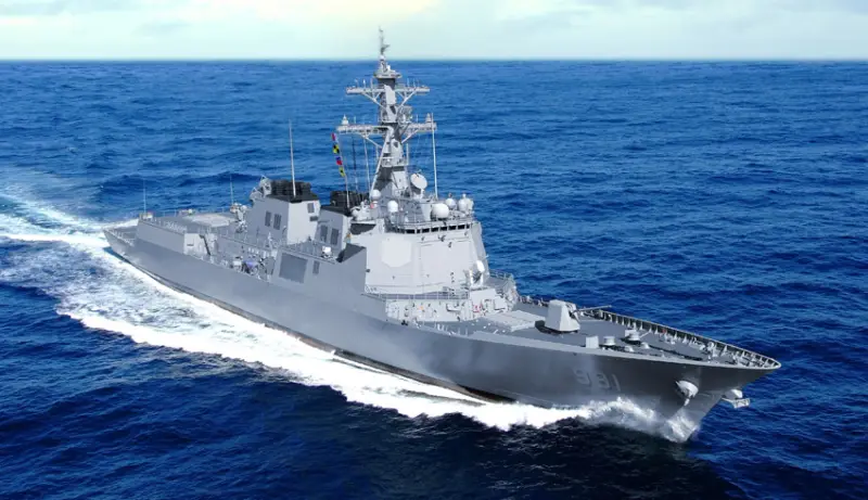 Южнокорейская компания завершила этап базового проектирования нового эсминца класса KDDX