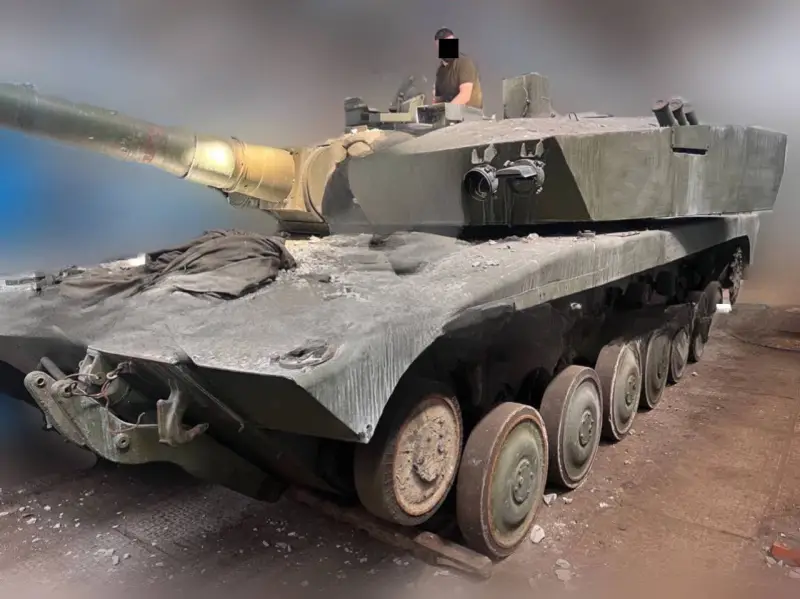 Un rare chasseur de chars "Object-14" découvert à Kharkov