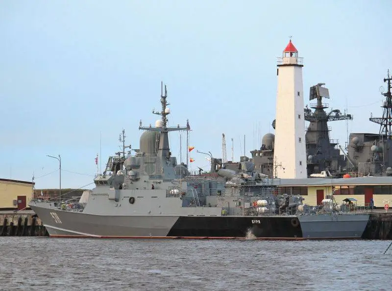 Построенный для Балтийского флота МРК «Буря» провёл стрельбы из ЗРПК «Панцирь-М» в рамках госиспытаний