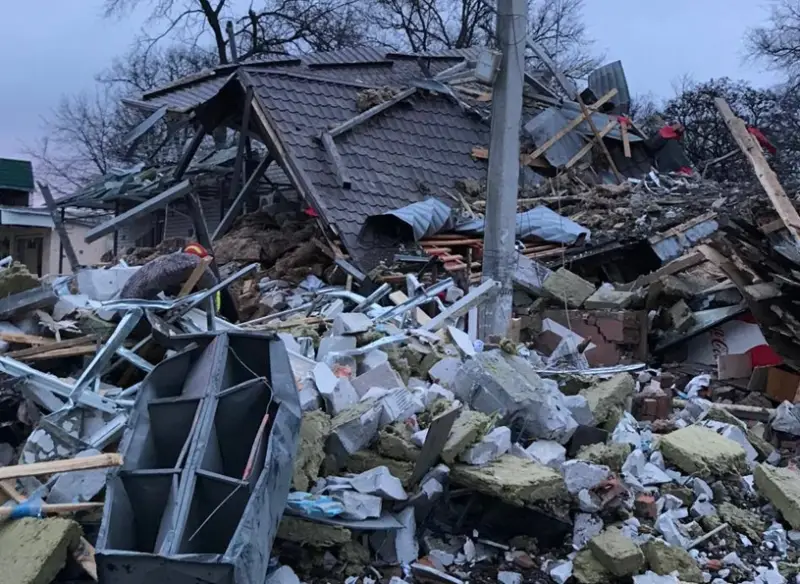 В Харьковской области уничтожен отель, в котором размещались офицеры ВСУ и иностранные наёмники