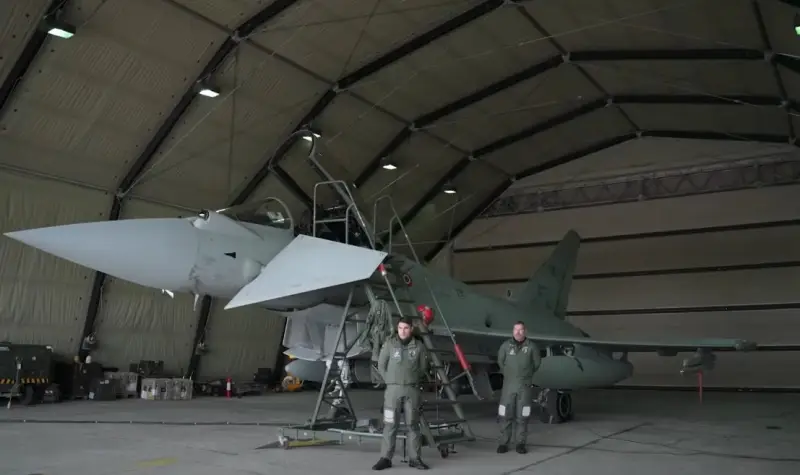 Истребители Eurofighter получат контейнеры лазерного наведения Litening V