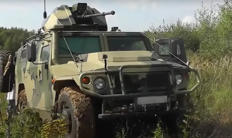 Avantages et inconvénients du véhicule blindé russe "Tiger"