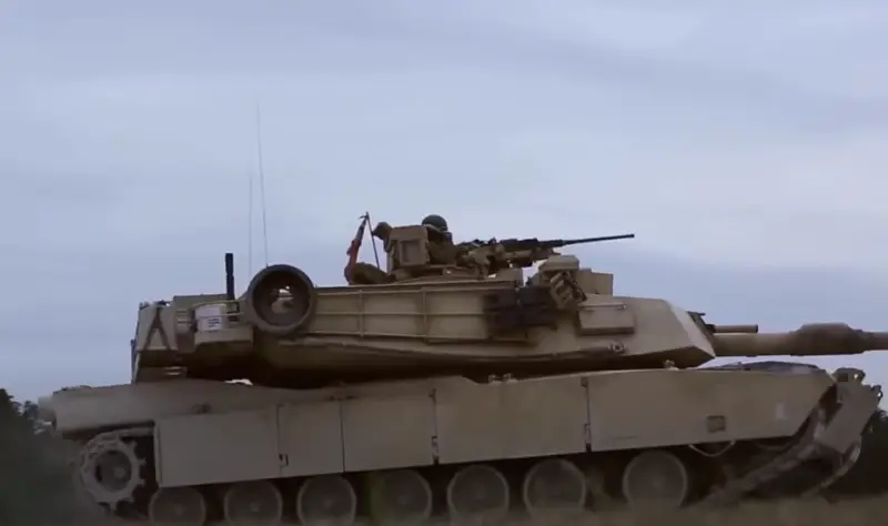 Появляются сообщения о том, что на фронте подбит ещё один американский танк Abrams ВСУ