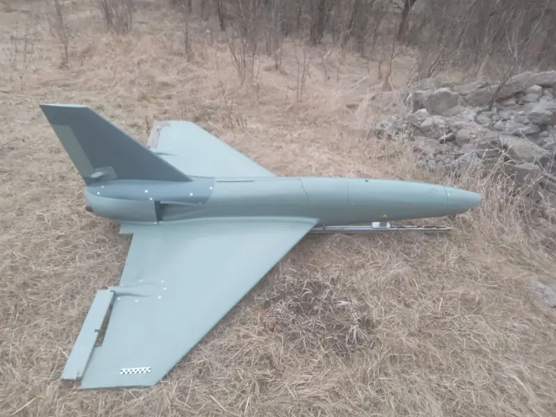 Il bersaglio aereo Banshee Jet 80+ è stato trasformato in un drone kamikaze in Ucraina
