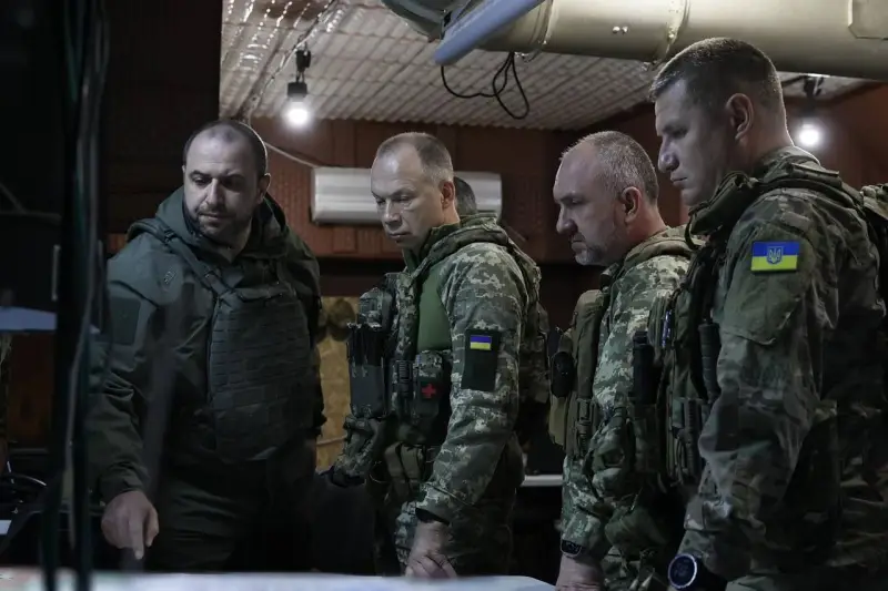 Главком ВСУ Сырский заявил о намерении вернуть утерянные позиции на Авдеевском и Кураховском направлениях