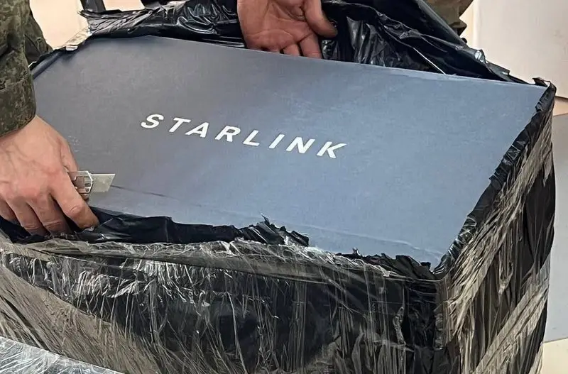 Ukrainian military intelligence confirms the appearance of Starlink satellite terminals in the Russian military